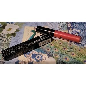 NIB~BH COSMETICS Metallic Liquid Long Wearing Matte Lipstick in Ginger